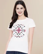 Women Graphic Print Regular Fit T-Shirt - Image 2